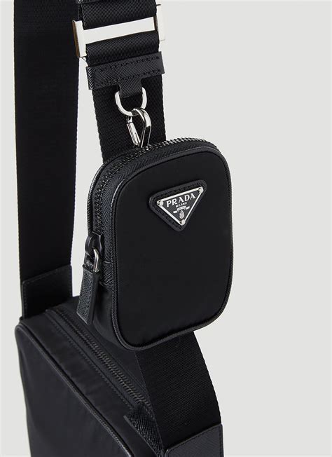 prada sling bag man price|Prada men's cross body bag.